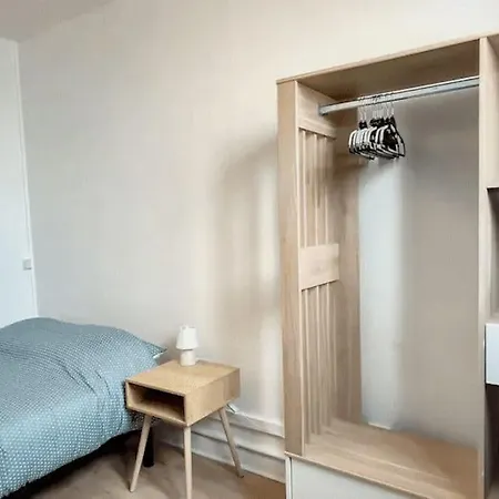 아파트 Stud' Extra Cosy 2 Pers Gare Wifi