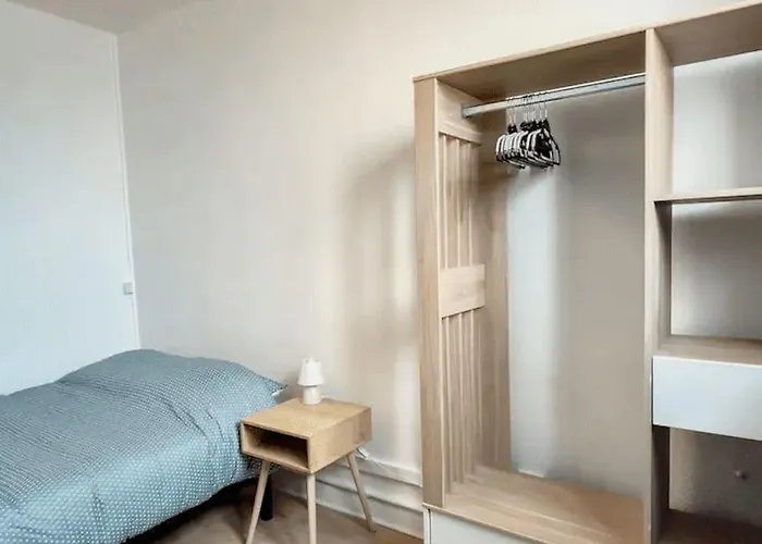 아파트 Stud' Extra Cosy 2 Pers Gare Wifi